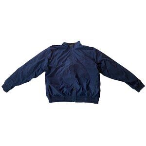 Nike Golf Therma-Fit Blue Jacket Full-Zip Lightweight Windbreaker Medium